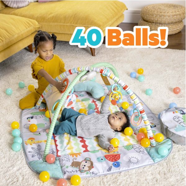 5-in-1 Your Way Ball Play™ Activity Gym & Ball Pit - Totally Tropical™ For Sale