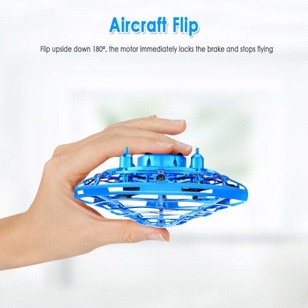 Magic Hand UFO Flying Aircraft Drone Toys Electric Electronic Toy LED Mini Induction Drone UFO toys Kids Xmas Brithday Gifts Discount