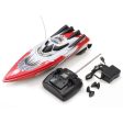 New Arrival RC Boat Radio Remote Control Twin Motor High Speed Boat RC Racing Toy Gift For Kids Eu plug Online now