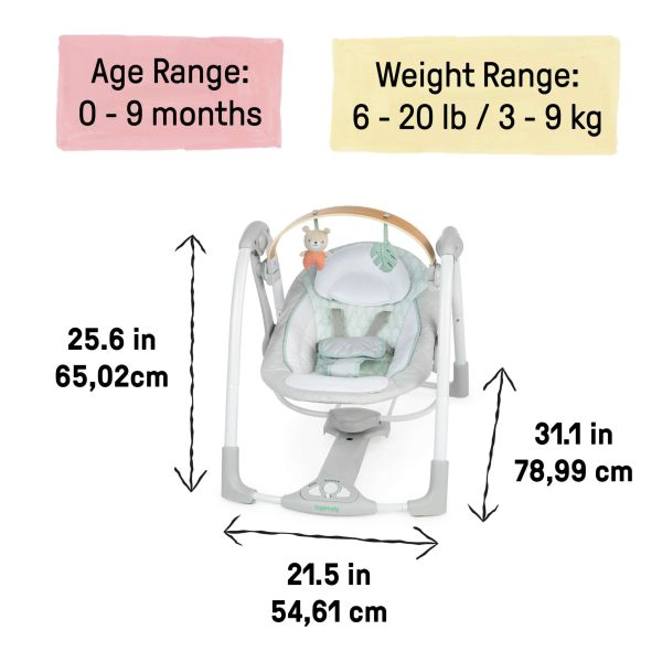 Cozy Spot™ Swing ‘n Go Portable Swing™ For Cheap