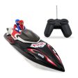 Flytec 2011-15B 24CM 40MHZ 4CH 10KM H High Speed Racing RC Boat Toy for Kids Children Gift For Discount