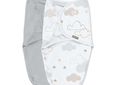 SwaddleMe™ by Ingenuity™ Original Swaddle - Space & Clouds For Cheap