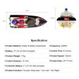 Flytec 2011-15B 24CM 40MHZ 4CH 10KM H High Speed Racing RC Boat Toy for Kids Children Gift For Discount