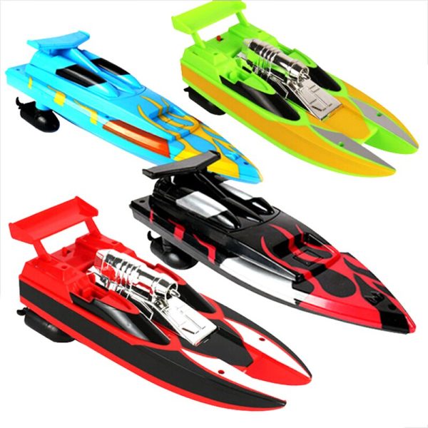 Radio Remote Control Twin Motor High Speed Boat RC Racing Outdoor Red Green Blue Black Color New Arrival Sale