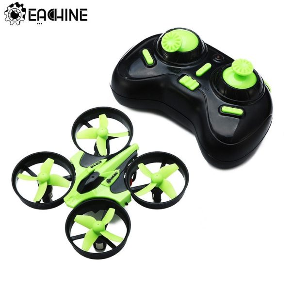 Eachine E010 Mini 2.4G 4CH 6 Axis 3D Headless Mode Memory Function RC Quadcopter RTF RC Tiny Gift Present Kid Toys Supply