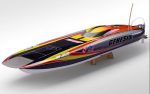 Genesis 1122 Catamaran Fiberglass Racing Boat w  Twin Dual 3660 brushless Motors KV2726, Dual 120A ESC Sale