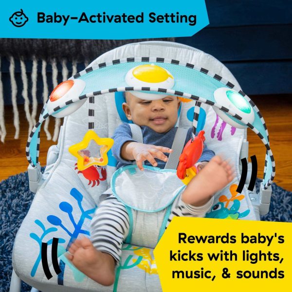 Kick to It Opus™ Musical Infant to Toddler Rocker Online now