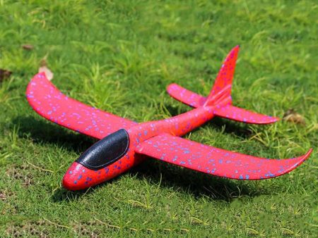 48CM Hand Throw Foam Plane Toys Outdoor Launch Glider airplane Kids Gift Toy Free Fly Plane Toys Puzzle Model Jouet Hot on Sale