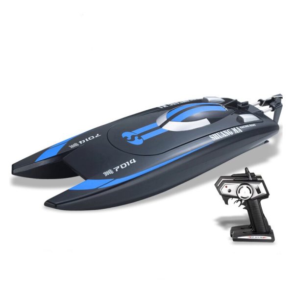 Double Horse DH7014 Radio Control 2.4GHZ 4CH Speed RC Boat High Performance Waterproof SpeedBoat with Display Rack RTR Discount