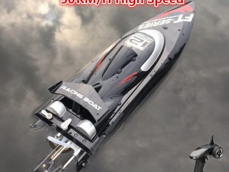 Professional Brushless Racing Electric Wireless Control RC Boat 2.4G 50KM H 46CM High Speed Water Cooling RC Speedboat Model Hot on Sale