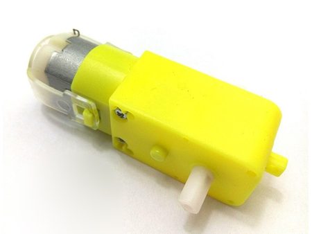 Yellow DC 3V - 6V Dual Axis Gear Motor TT Motor Reducer Motor For Arduino Smart Strong Magnetic with Anti-interference Online Hot Sale