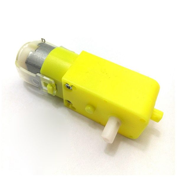 Yellow DC 3V - 6V Dual Axis Gear Motor TT Motor Reducer Motor For Arduino Smart Strong Magnetic with Anti-interference Online Hot Sale