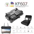 Newest KF607 Quadcopter with Wifi FPV 1080P 4K HD Dual Camera Optical Flow Selfie Drone Foldable Mini Dron VS SG106 visuo xs816 For Sale