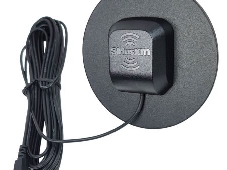 SiriusXM Radio NGVA3 Magnetic Antenna with Ahesive Metal Plate for Installation on All Surfaces For Sale