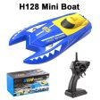 H128 Mini Boat 1 47 2.4GHz Remote Control Speed RC Boat Dual Motors 15km h Super Speed RC Ship Speedboat Electric RC Toys For Discount