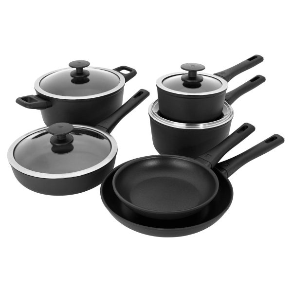 Zwilling Madura Plus Forged 10-pc Aluminum Nonstick Cookware Set Hot on Sale