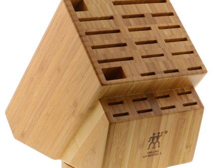 Zwilling 26-slot Bamboo Swivel Knife Block For Cheap