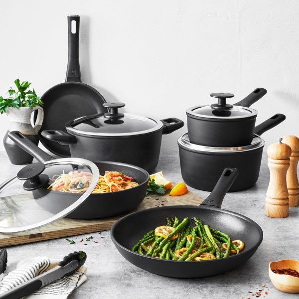 Zwilling Madura Plus Forged 10-pc Aluminum Nonstick Cookware Set Hot on Sale