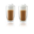 Henckels Cafe Roma 2-pc Double-Wall Glassware 11.8oz. Latte Glass Set For Cheap