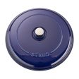 Staub Cast Iron 3.5-qt Braiser - Dark Blue Hot on Sale