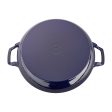 Staub Cast Iron 3.5-qt Braiser - Dark Blue Hot on Sale