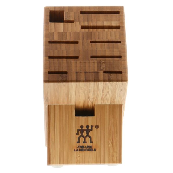 Zwilling 10-slot Bamboo Knife Block Hot on Sale