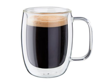 Zwilling Sorrento Plus 2-pc Double-Wall Glass Double Espresso Mug Set Online now