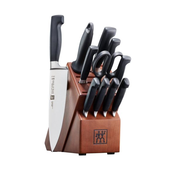 Zwilling Four Star 12-pc Knife Block Set For Discount