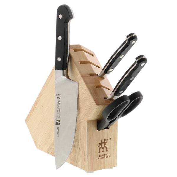 Zwilling Pro 5-pc Studio Knife Block Set For Sale