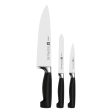 Zwilling Four Star 3-pc Essentials Starter Knife Set For Cheap